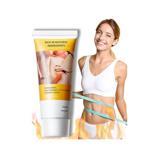 Chaude Crème Amincissante,Crème Anti-Cellulite,Crème Cellulite,Crème Brûle-graisse Corporelle pour éliminer la Cellulite,pour