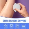 Cresbel Lot de 4 ventouses en silicone pour réduire la cellulite, anti-âge, soulage les douleurs et les articulations pour fe