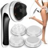 Retoo Masseur Anti Cellulite 9 en 1, Massage Vibrant Électrique, 7 Têtes Interchangeables, Amincissant, Sculptant, Multifonct