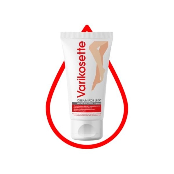 Varikosette crème pour les jambes - améliore laspect des jambes - veines gercées - jambes lourdes - jambes fatiguées - circu