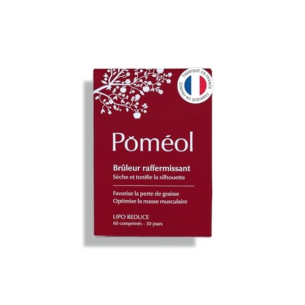 POMÉOL ǀ Complément Alimentaire LipoReduce ǀ Brûleur de graisse puissant et raffermissant ǀ Optimise la masse musculaire ǀ Fo