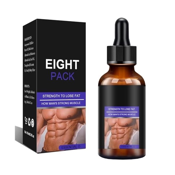 Anti-cellulite Tenace, Abdominal Muscle Huile, Anti Cellulite Huile Abdos pour Homme, Huile Anti-Cellulite, Massage de cellul