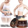 Crème Amincissante Café,Creme Cafeine Minceur,Crème Amincissante pour le Corps au café,Crème Amincissante,Crème de Mise en Fo