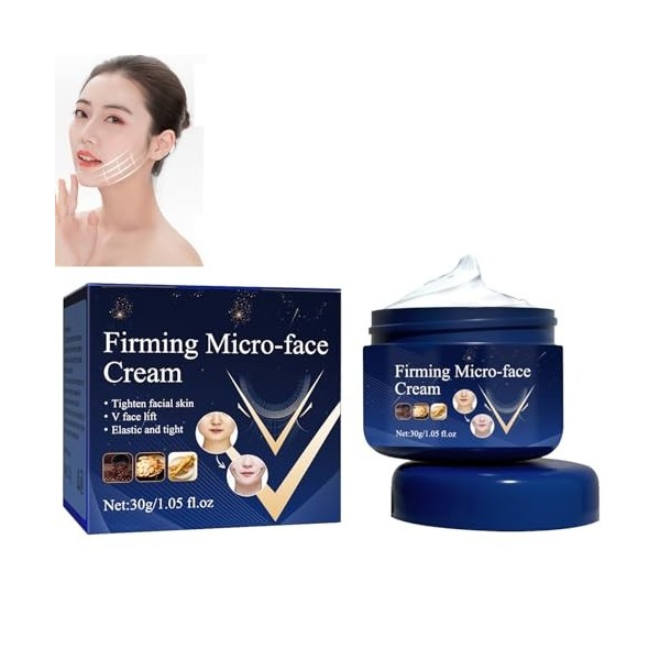 Crème Lifting Raffermissante pour Visage V,Crème Raffermissante pour Visage V,Crème Visage en Forme de V,Crème Amincissante p