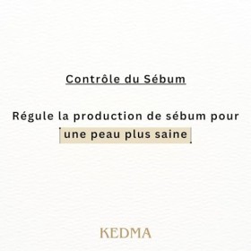 Kedma - Savon au Soufre pour Peau Grasse et Problématique - Purifiant et Équilibrant - Enrichi en Minéraux de la Mer Morte - 