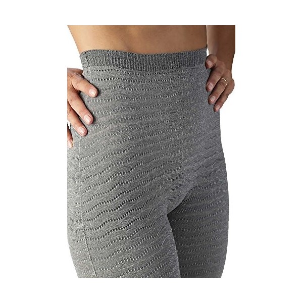 Spikenergy Gaine Cycliste Anticellulite pour Abdomen et Hanches - Dispositif Médical M, Gris 