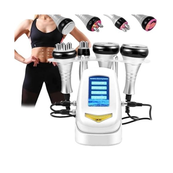 BCBKD 40K Appareil Minceur Appareil Anti Cellulite: 4 en 1 Lipocavitation Radiofréquence Visage Et Corps Entier Masseur Aminc