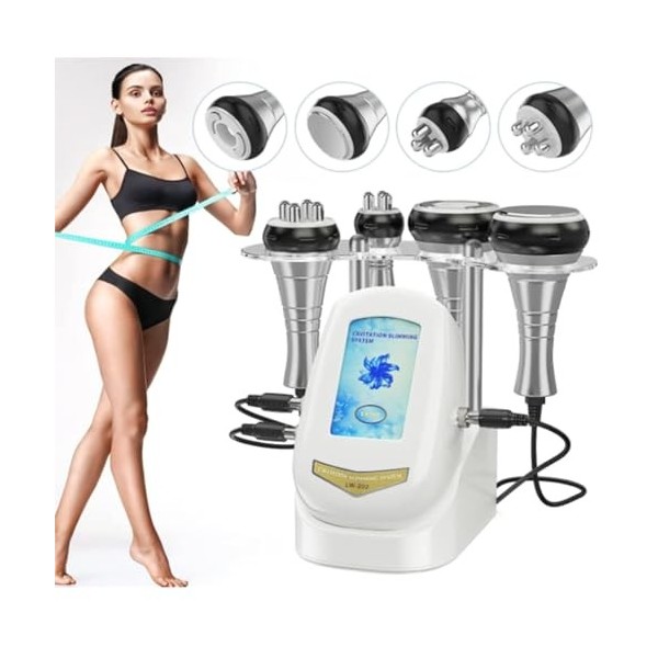 BCBKD 40K Appareil Minceur Appareil Anti Cellulite: 4 en 1 Lipocavitation Radiofréquence Visage Et Corps Entier Masseur Aminc