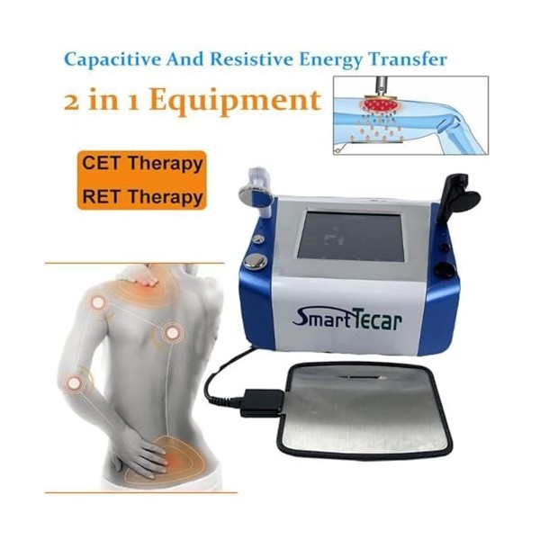 LIBRACTA Machine De Gestion De La Douleur De Diathermie De Physiothérapie De Physiothérapie De Tecar De 448Khz CET Ret