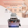 XNYXLPP Machine Professionnelle de Mise en Forme par cavitation 6 en 1 pour Le Visage et Le Corps, Machine Amincissante pour 