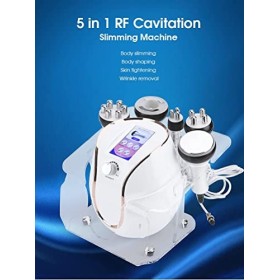 XNYXLPP Machine de Cavitation à radiofréquence 40K, Appareil de Cavitation pour brûler Les Graisses, dissolvant de Cellulite,
