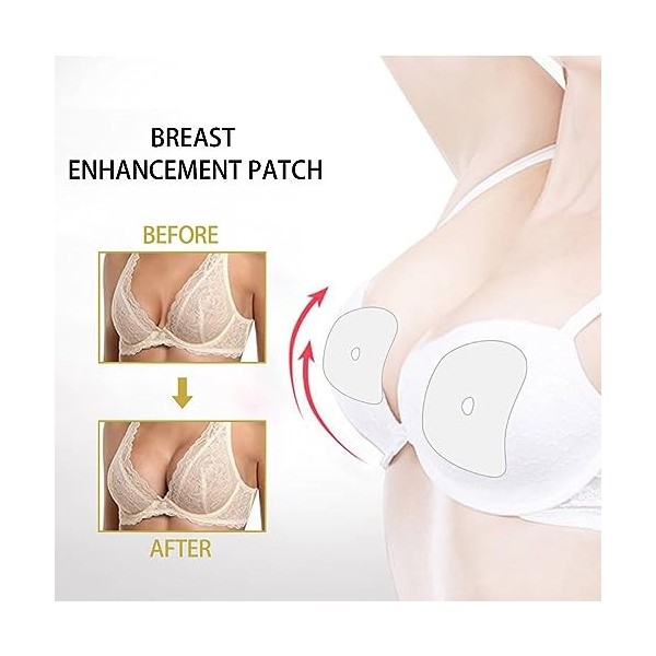 Patch DAmélioration Des Seins,Patch de Raffermissement des Mammaire,Patchs pour Elargissement des Seins,Patchs Breast Enhanc