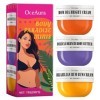 Bright Cream 25g + Body Butter 25g + Bum Bum Cream 25g, Crème pour les Fesses, Hydratant, Crème pour le Corps Cadeaux pour le