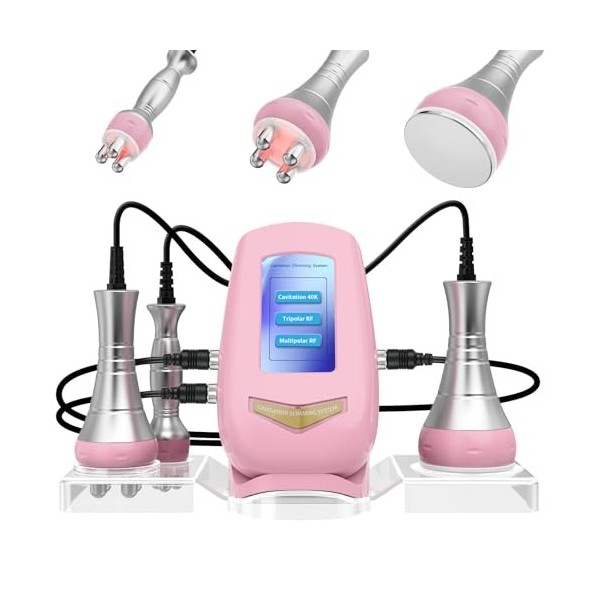 40k Corps Amincissant Machine de Beauté 3 en 1 Machine de Cavitation Appareil De Beauté Multifonctionnel Pour le Massage de l