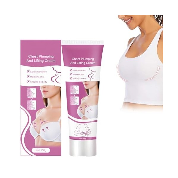 Crème pour les seins Crème de Poitrine, Breast Enhancement Cream, Crème pour Améliorer les Seins, Crème de Beauté pour les Se