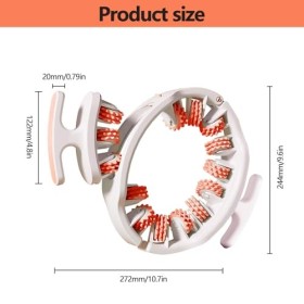 EHIOG Anti Cellulite Masseur, appareil de drainage lymphatique avec poignée amovible, entraîneur des pour minceur et méridien