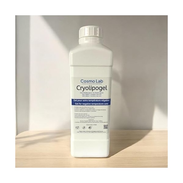 Cryolipogel - Gel pour membranes sèches de soins Cryolipolyse - 1000 ml