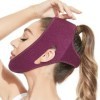 Mentonnière réutilisable, réducteur de menton double pour femme, masque de levage en V amélioré, forme confortable pour évite