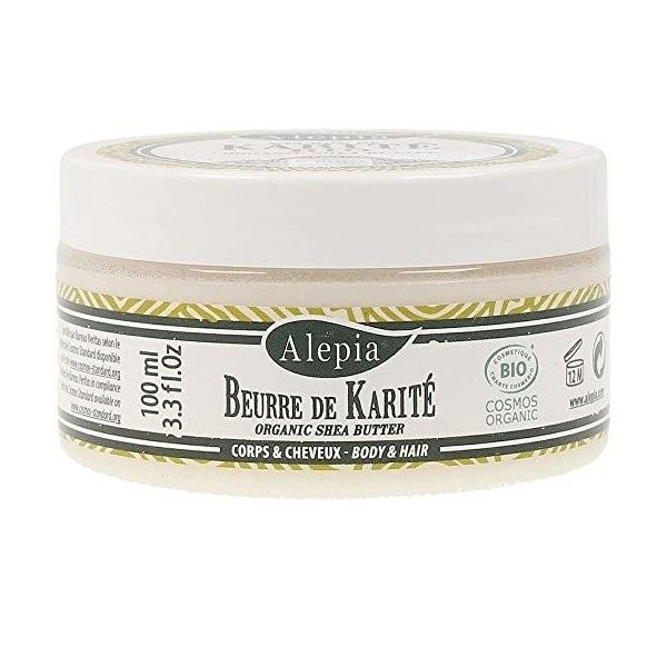 Alepia Beurre de Karité Raffiné Bio, 100 ml