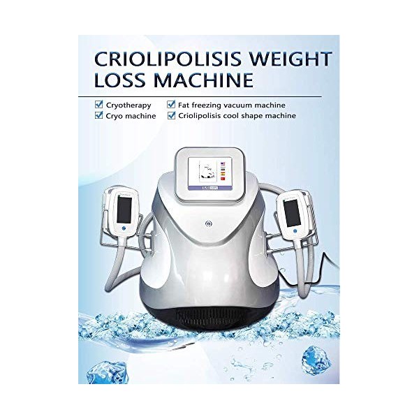 cryolipolysys cryo machine congélation des graisses perte de poids réduction de la cellulite