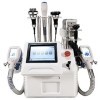 Masseur 360 Cryolipolyse Machine congélation des Graisses Amincissante avec 8 Coussinets Lipo Cavitation RF 40K pour réductio