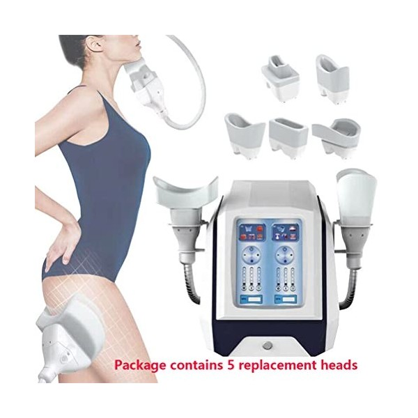 YXFAZPP 4D Cool Fat Freezing 360 ° Cryolipolysis Shaper Fatness Remove Machine, Ice Sculpt Frozen Fat réduisant la Machine Am