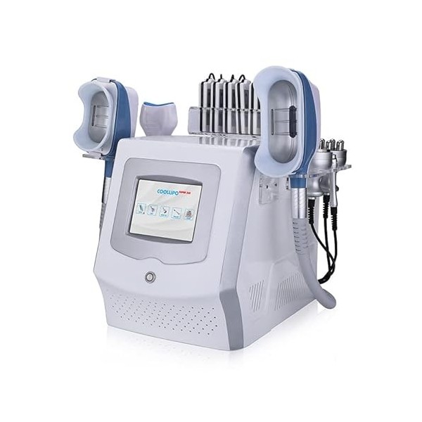 Machine de cryolipolyse portable 8 en 1 - Cool Freeze 360 - Machine de cryothérapie - Refroidissement - Sculpte la forme - Tr