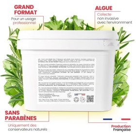 Anticellulite dAlgues INTENSIF: Combat la Cellulite et Raffermissant Corps. Traitement Efficace, Résultats Visibles. Boue Pr