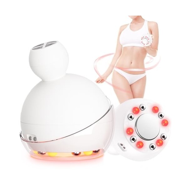 Machine Cavitation Ultrasons, Cellulite Machine à Ultrasons-5 en 1 Dispositif de Beauté Corps Étanche pour Enlèvement de Grai