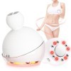 Machine Cavitation Ultrasons, Cellulite Machine à Ultrasons-5 en 1 Dispositif de Beauté Corps Étanche pour Enlèvement de Grai