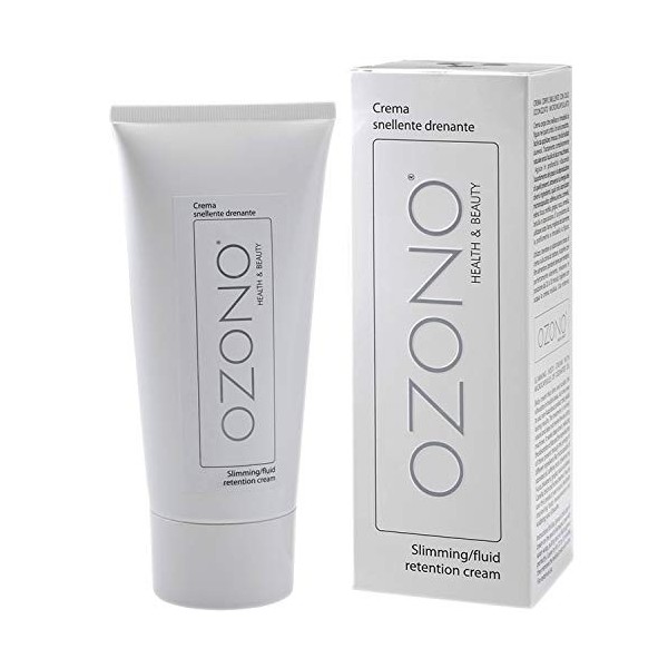 OZONO H&B - Crème corps raffermissante anti-vergetures à lHuile ozonèe - MADE IN ITALY 200ml 