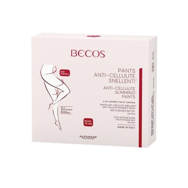 Becos Pants Anti Cellulite minceur 3 pcs - un traitement de choc simple, confortable et efficace