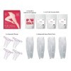 PANTASLIM Le kit original avec 4 traitements – collants drainants anti-cellulite avec sel rose de lHimalaya – y compris pant