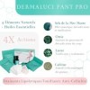 Collants Drainants Anticellulite Kit |10 Applications: 5 Traitements+5 Huiles Corps Massage |Sel de Mer Morte/Ortie/Lierre/Ca