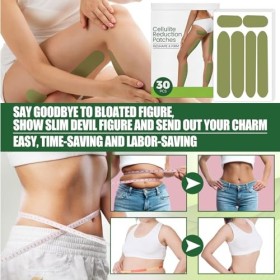 Patch Amincissant pour les Jambes,Plantes Patch Amincissant,Jambes Patch Amincissant,Patch de Réduction de Cellulite,Jambes P