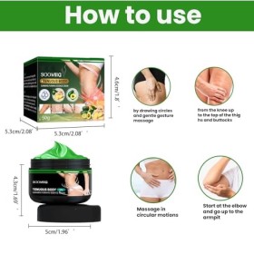 Mikabila 02 50g Crème Brûleur de Perte de Poids,Crème Anti-Cellulite, Crème Amincissante et Raffermissante Contre la Celluli