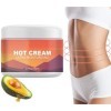 Crème Chaude,Crème Amincissante,Raffermissante Contre la Cellulite, pour Façonner la Taille,Iabdomen et Les Fesses 100ML 