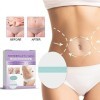 KOAHDE Abdomen Minceur Patch,Patch Amincissant Ventre,Patch Gaisse Abdominale,Anti Cellulite Patch Abdomen,Patchs de Brûleur 