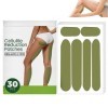 KOAHDE Patch Amincissant pour les Jambes,Patches Réduction de Cellulite Jambes,Bande Cellulite pour Jambes,Autocollants de Ja