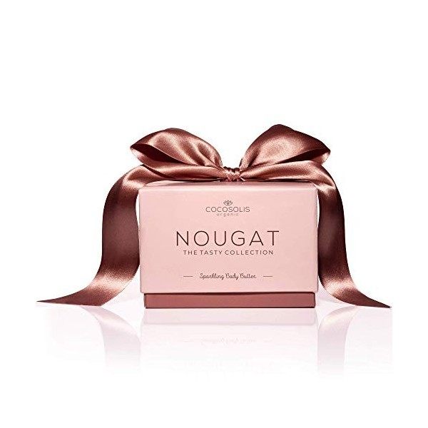 COCOSOLIS NOUGAT baume corps sublimateur- Lait corporel pour femme 100% Naturel - Hydratation luxueuse et arôme crémeux crème