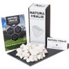 Natura Uralis Argile Blanche Kaolin | 500g dArgile Blanche Naturelle, Blanc pur à Blanc Cassé - Croquant Eonnant, Texture Te