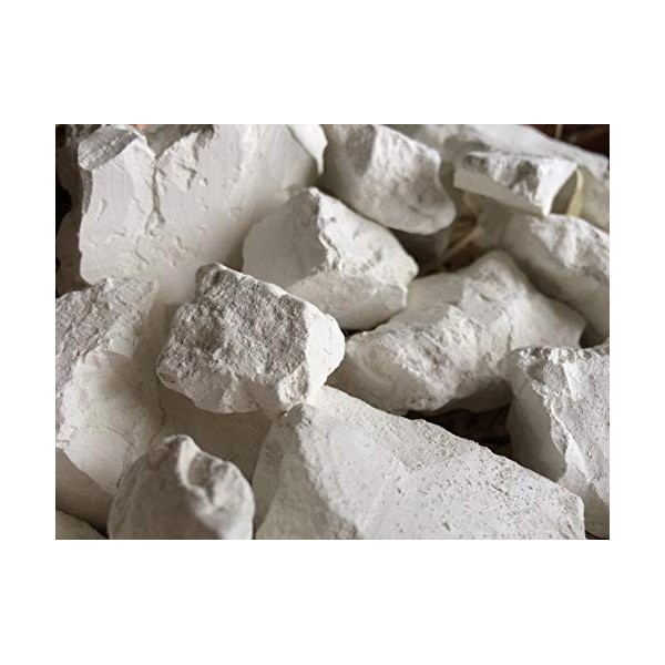 Morceaux dargile de kaolin naturelle pour lalimentation 210 g