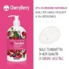 Helan I Sorbetti CherryBerry - Revitalising, Scented Body Cream with Antioxidant Vitamin C & E, Blackcurrant, Black Cherry - 