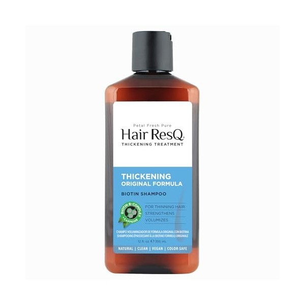 Petal Fresh Organic Eco-Elements Hair Thickening Shampoo, 12 Fluid Ounce by Bio Creative Lab