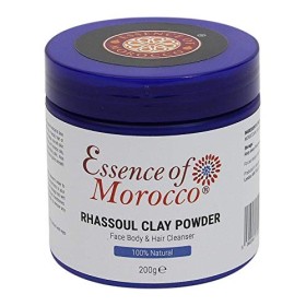 ESSENCE OF MOROCCO Rhassoul Ghassoul Argile Marocaine Pure en Poudre Masque Nettoyant Soin Visage Corps Cheveux Qualité Supér