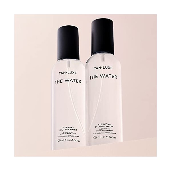 TAN-LUXE THE WATER Eau autobronzante, foncée 200 ml Eau autobronzante, sans cruauté et végétalienne