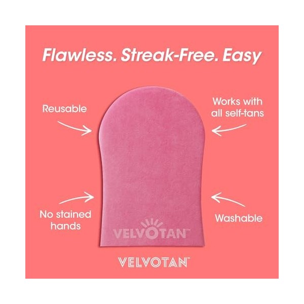 Velvotan Deluxe Double-Sided Mitt,