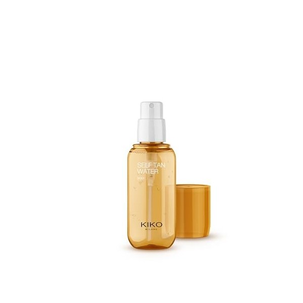 KIKO Milano Self Tan Water Body, Spray À Base D’Eau Autobronzant Et Hydratant Pour Le Corps À LAcide Hyaluronique