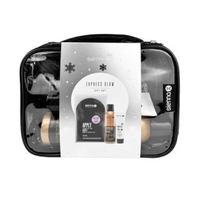 Sienna X Express Glow Coffret cadeau faux bronzage | 1 x Sienna X Express Mousse, 1 x apprêt, 1 x gant de bronzage double fac