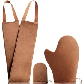 3 Pièces Autobronzant, Applicateur Autobronzant Visage Et Corps, Applicateurs de autobronzants Corps pour Autobronzant Gelule